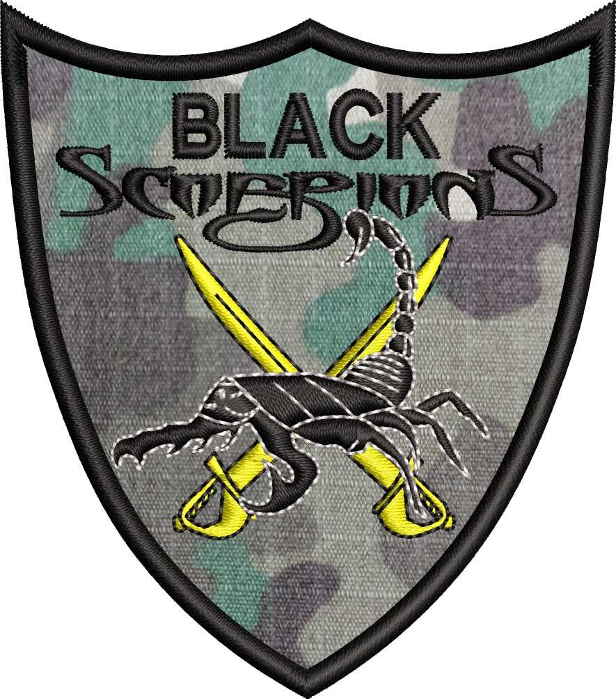 ECUSON / EMBLEMA BLACK SCORPIONS